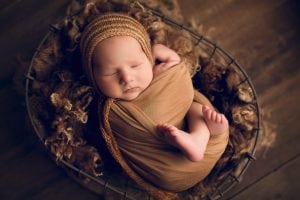 Adelaide Newborn photographer photo of a newborn baby.