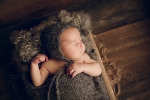 Adelaide Newborn photographer photo of a newborn baby.
