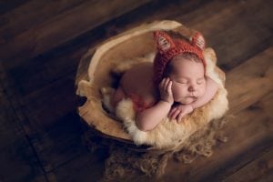 Adelaide newborn photographer photo of a newborn baby.