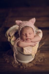 Adelaide Newborn photographer photo of a newborn baby.