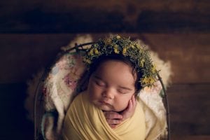Adelaide Newborn photographer photo of a newborn baby.