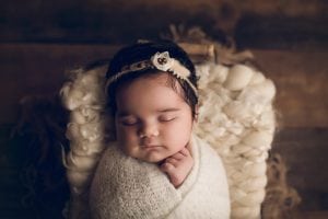Adelaide Newborn photographer photo of a newborn baby.