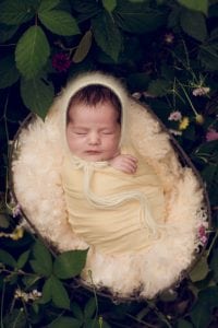 Adelaide Newborn photographer photo of a newborn baby.