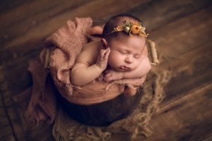 Adelaide Newborn photographer photo of a newborn baby.