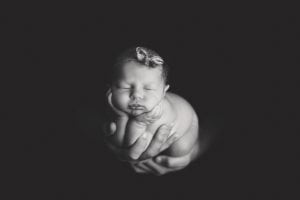 Adelaide Newborn photographer photo of a newborn baby.