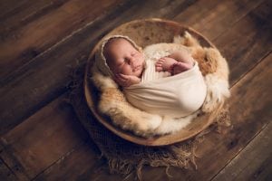Adelaide Newborn photographer photo of a newborn baby.