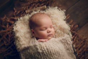 Adelaide Newborn photographer photo of a newborn baby.