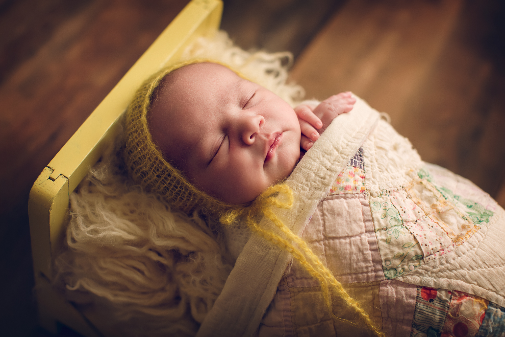 Adelaide Newborn photographer photo of a newborn baby.