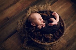 Adelaide Newborn photographer photo of a newborn baby.