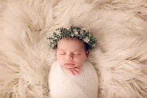 Adelaide Newborn photographer photo of a newborn baby.
