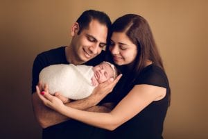 Adelaide Newborn photographer photo of a newborn baby.