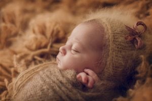 Adelaide Newborn photographer photo of a newborn baby.