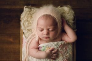 Adelaide Newborn photographer photo of a newborn baby.
