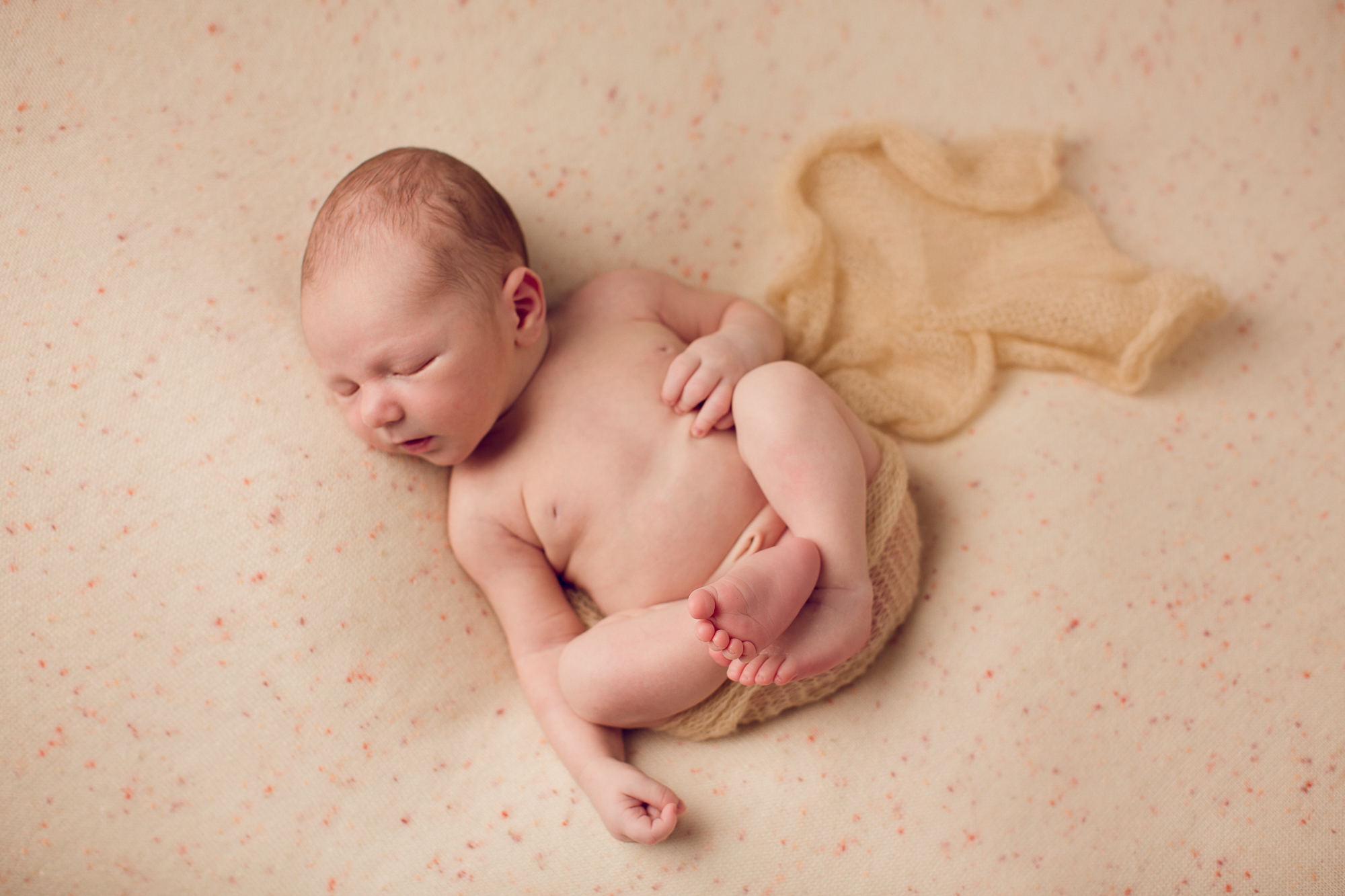 Adelaide Newborn photographer photo of a newborn baby.