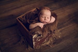 Adelaide Newborn photographer photo of a newborn baby.
