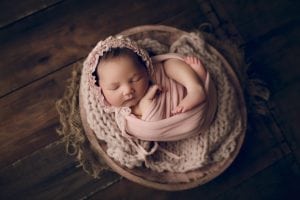 Adelaide Newborn photographer photo of a newborn baby.