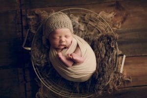 Adelaide Newborn photographer photo of a newborn baby.