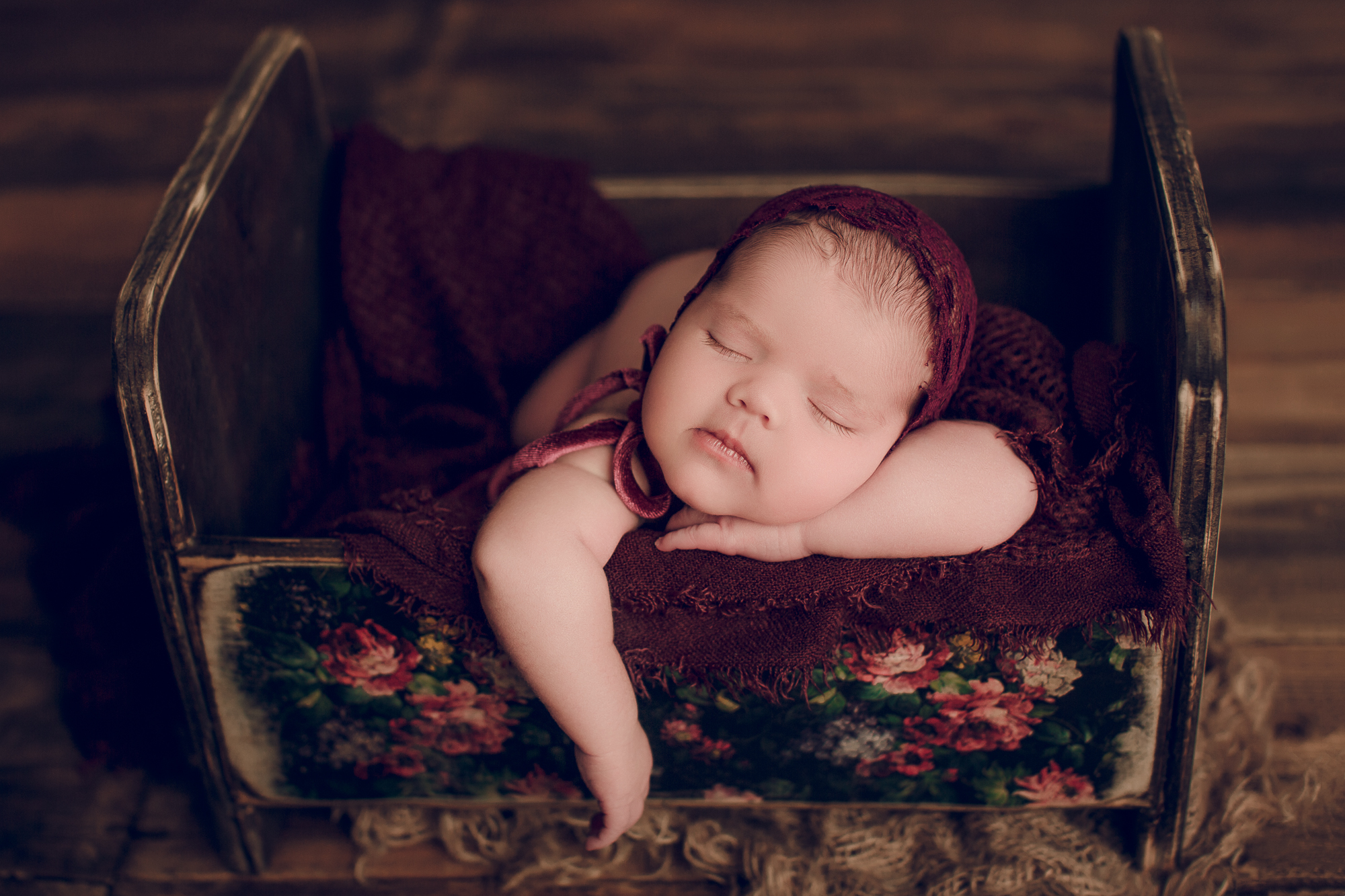 Adelaide newborn baby photographer's photo of a newborn baby