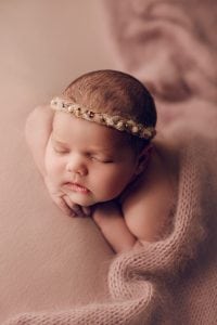 Adelaide newborn baby photographer's photo of a newborn baby