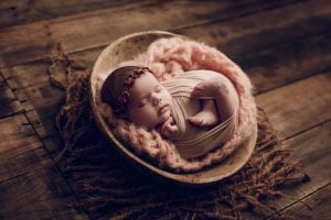 Adelaide newborn baby photographer's photo of a newborn baby