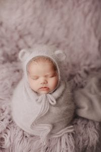 Adelaide newborn baby photographer's photo of a newborn baby
