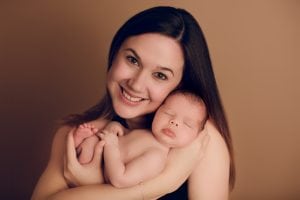 Adelaide newborn baby photographer's photo of a newborn baby