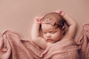 Adelaide newborn baby photographer's photo of a newborn baby
