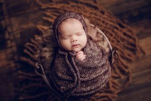 Adelaide newborn baby photographer's photo of a newborn baby