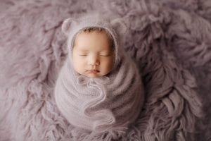 Adelaide newborn baby photographer's photo of a newborn baby.