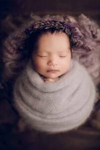 Adelaide newborn baby photographer's photo of a newborn baby.