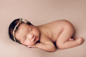Adelaide newborn baby photographer's photo of a newborn baby.