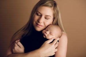 Adelaide newborn baby photographer's photo of a newborn baby.