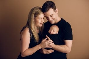 Adelaide newborn baby photographer's photo of a newborn baby.
