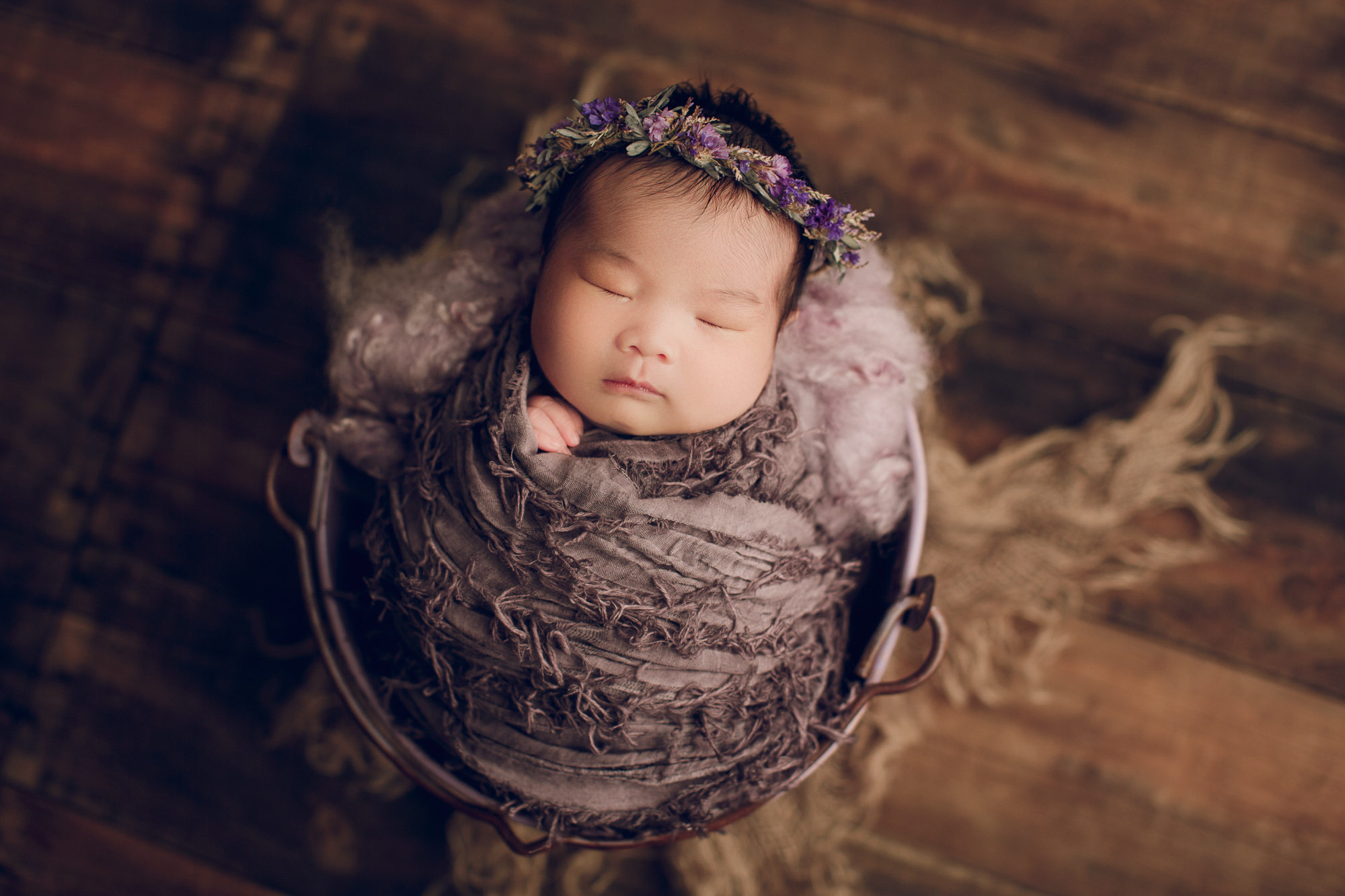 Adelaide newborn baby photographer's photo of a newborn baby.