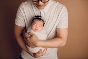Adelaide newborn baby photographer's photo of a newborn baby.