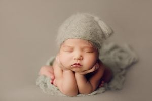 Adelaide newborn baby photographer's photo of a newborn baby.