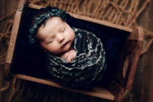 Adelaide newborn baby photographer's photo of a newborn baby.