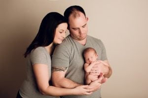 Adelaide newborn baby photographer's photo of a newborn baby boy.