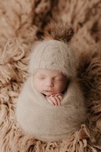 Adelaide newborn baby photographer's photo of a newborn baby boy.
