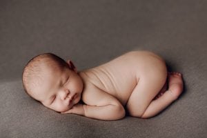 Adelaide newborn baby photographer's photo of a newborn baby boy.