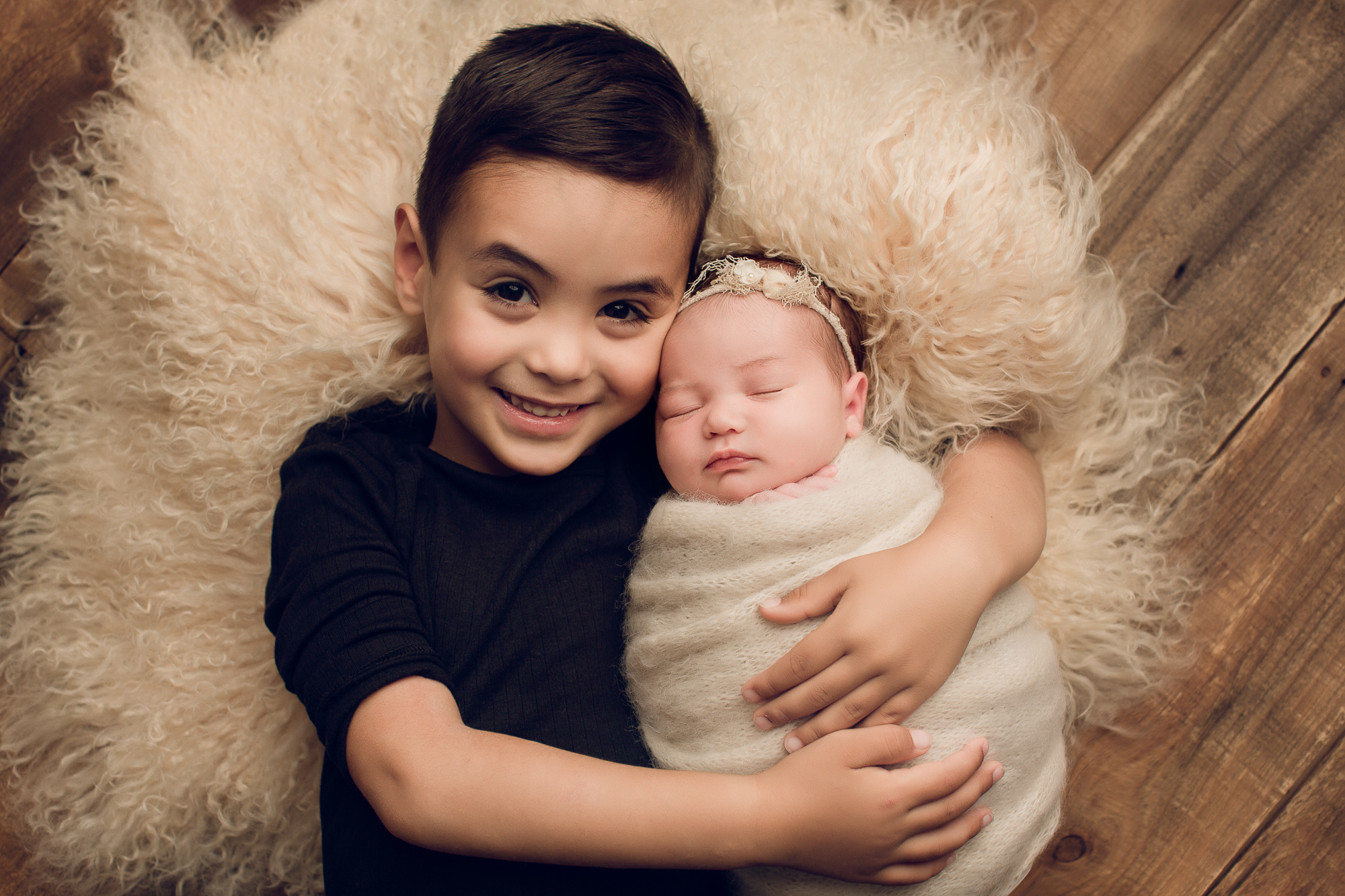 Adelaide newborn baby photographer's photo of a newborn baby girl.