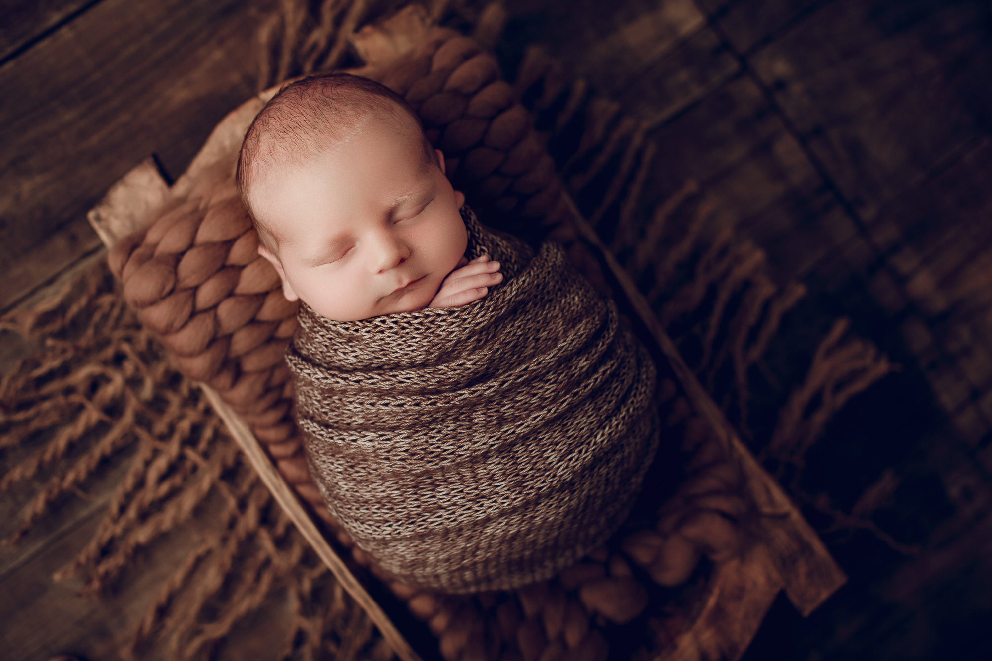 Adelaide newborn baby photographer's photo of a newborn baby boy.
