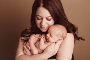 Adelaide newborn baby photographer's photo of a newborn baby boy.