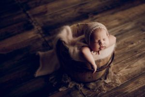 Adelaide newborn baby photographer's photo of a newborn baby.