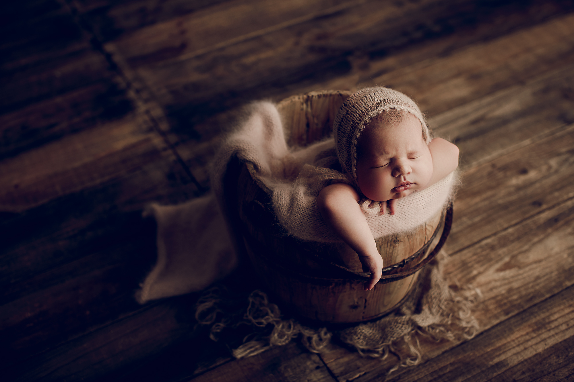 Adelaide newborn baby photographer's photo of a newborn baby.