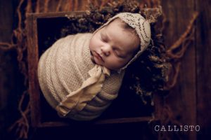 Adelaide newborn baby photographer's photo of a newborn baby.