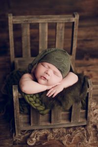 Adelaide newborn baby photographer's photo of a newborn baby boy.