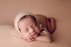 Adelaide newborn baby photographer's photo of a newborn baby girl.