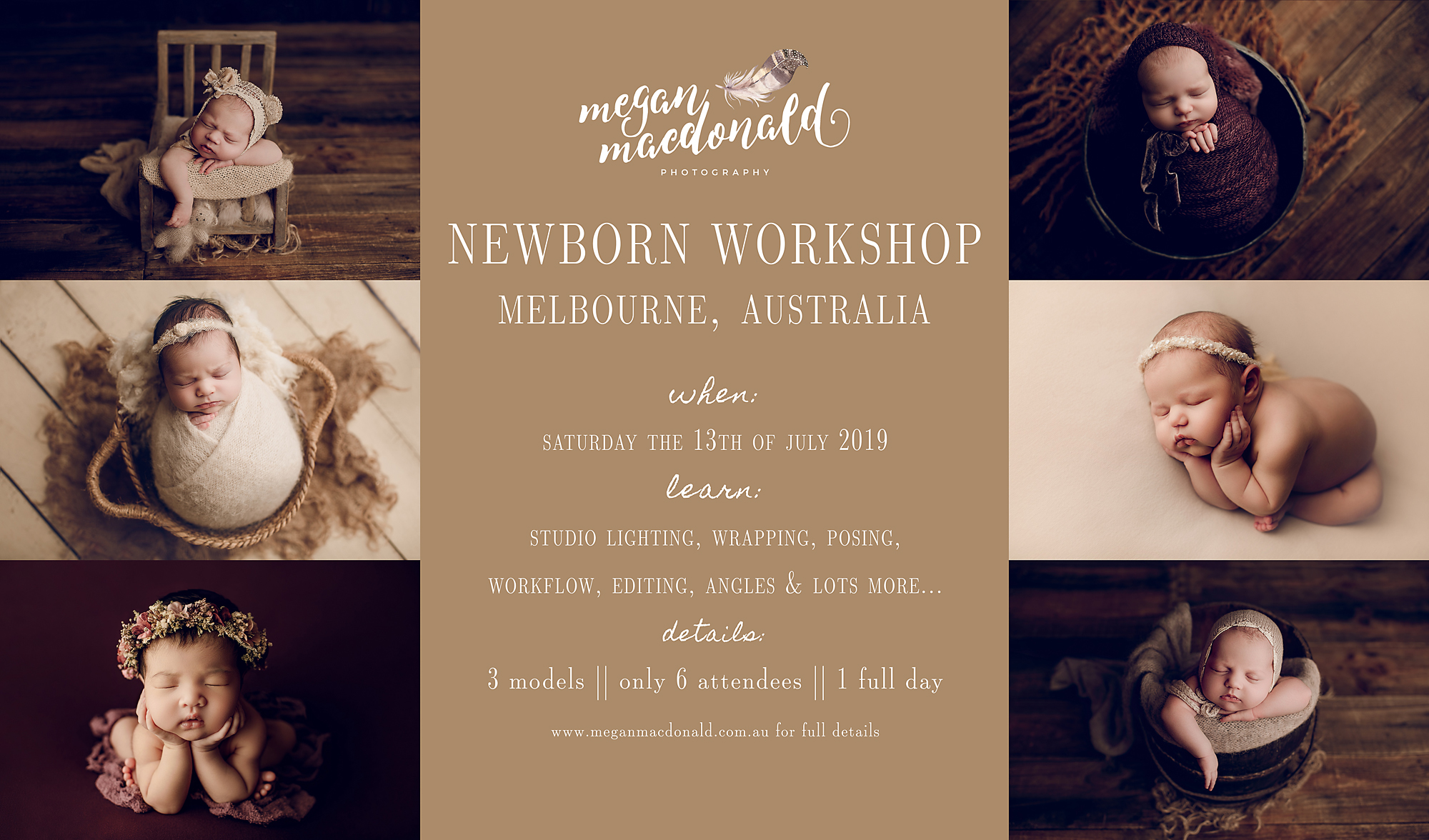 newborn workshop- announcement photo