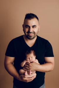 Adelaide newborn baby photographer's photo of a newborn baby girl.
